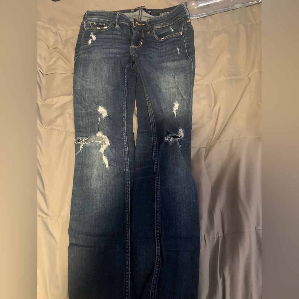 very tight jeans